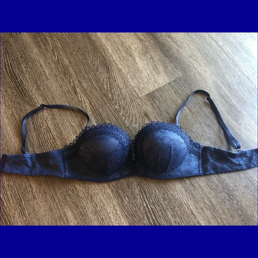 Dark Blue Demi Victoria’s Secret Bombshell Bra